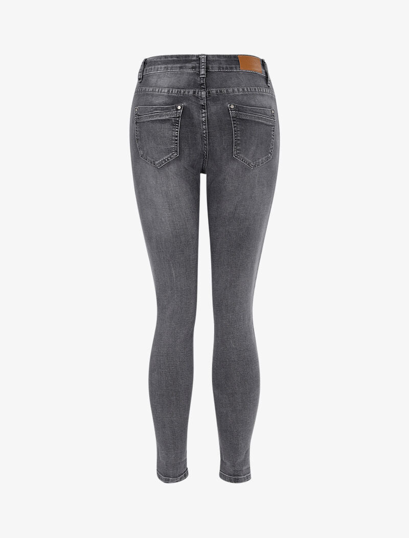 Jean 7/8 scolorito - grigio scuro