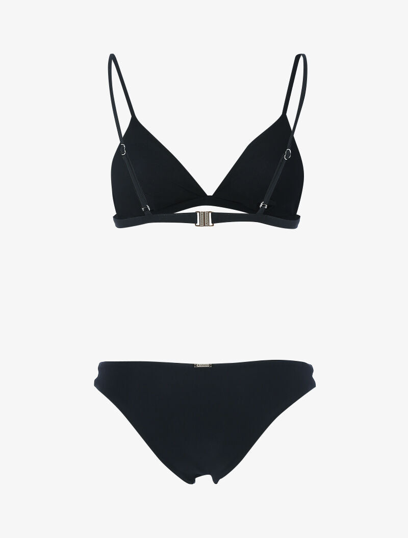 Bikini basique triangle - noir - 2
