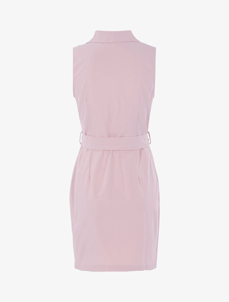 Robe sans manches zippée - rose - 2