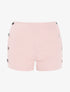 Mini short à boutonnières - rose - 1