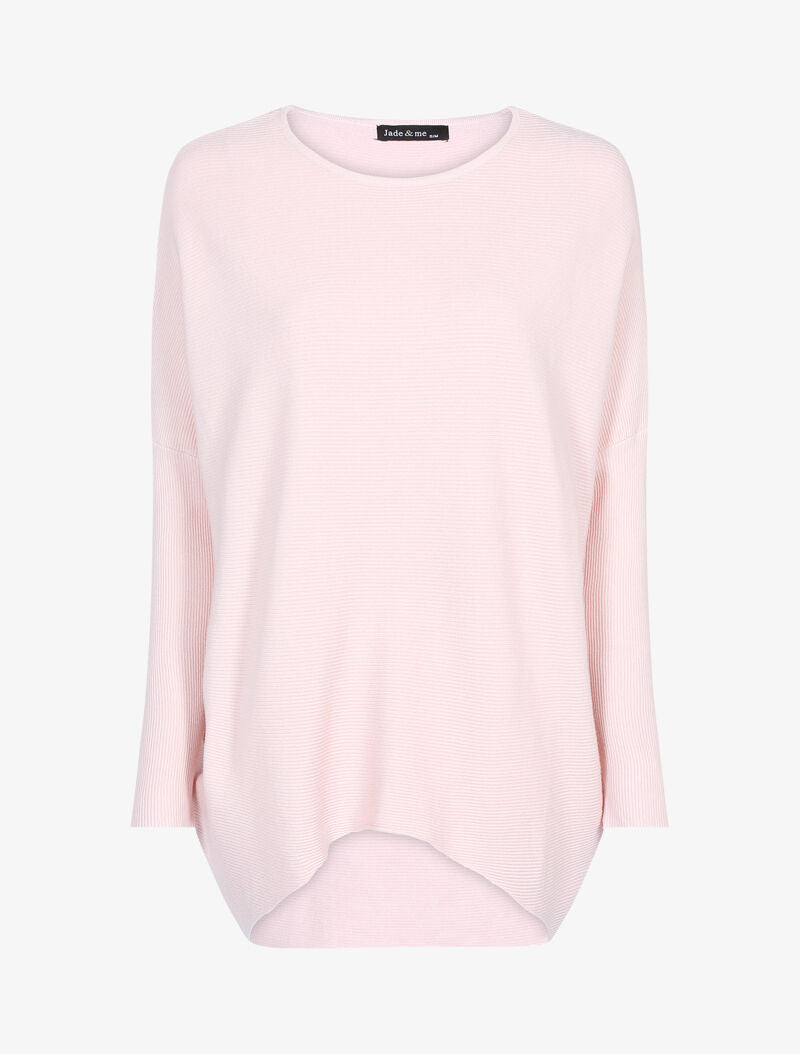 Pull long coupe loose - rose orange - 3