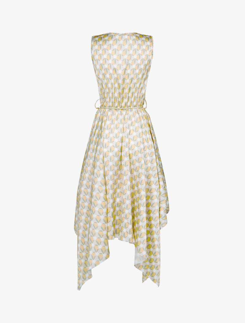 Robe asymétrique à imprimés 70&