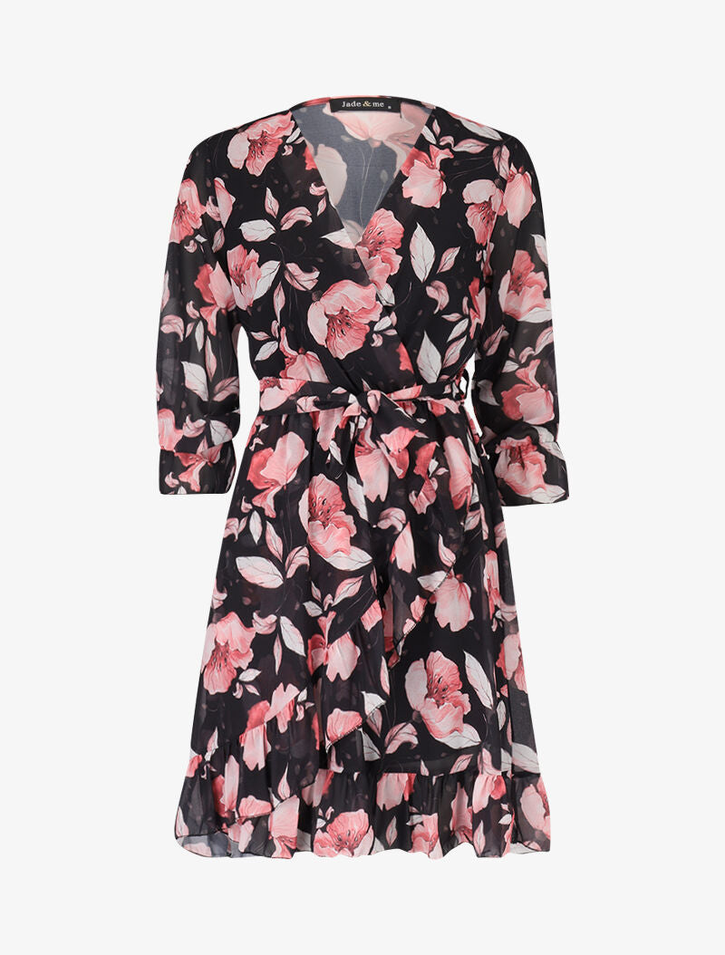 Robe à imprimé fleurs d&