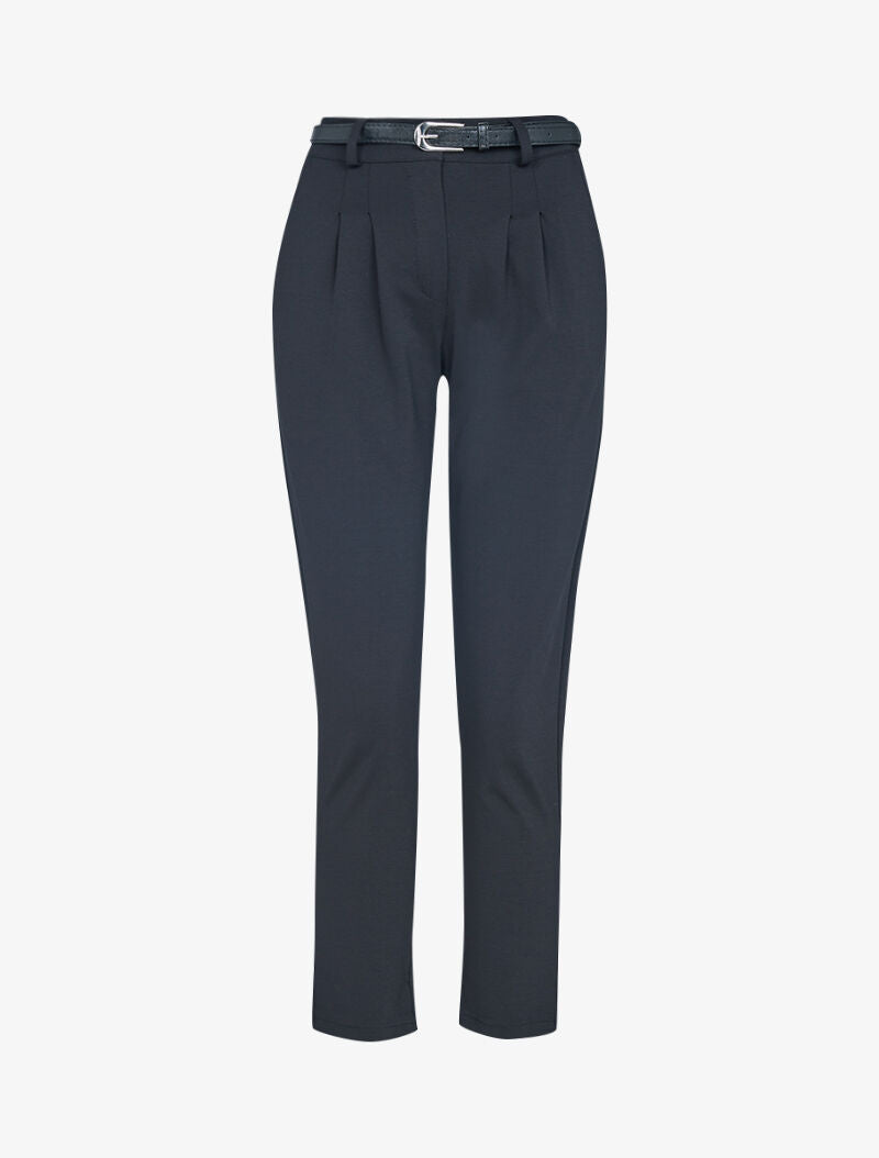Pantalon coupe carotte stretch - noir - 3