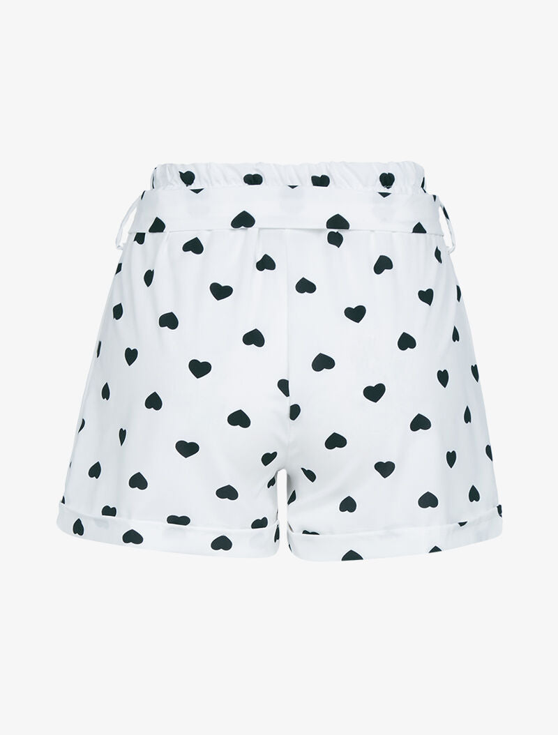 Mini short à imprimés - blanc - 3