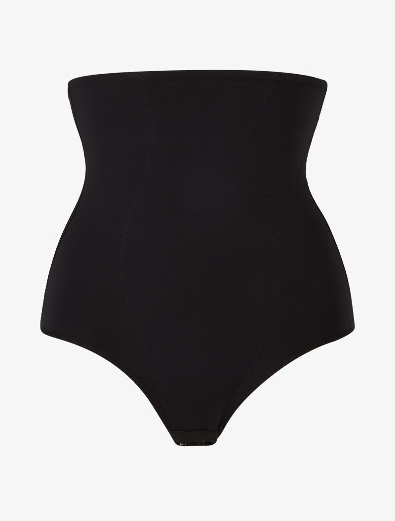 Culotte gainante à coutures contrastantes - noir - 3