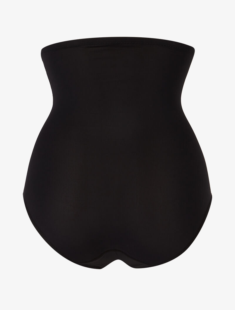 Culotte gainante à coutures contrastantes - noir - 2