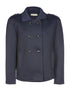 Caban mousse - marine - 1
