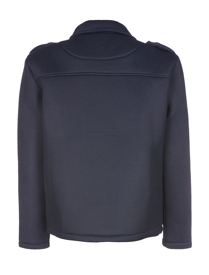 Caban mousse - marine - 5