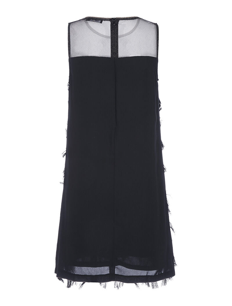 Robe étoilée charleston - noir - 2