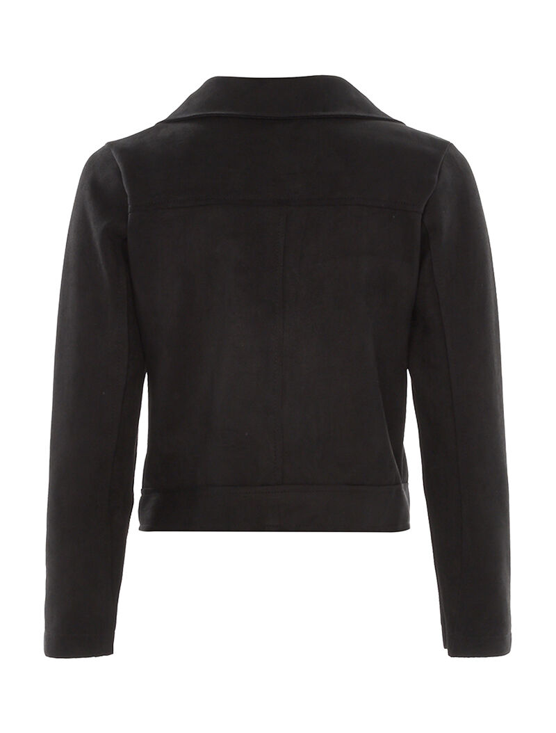 Veste légère en daim - noir - 2