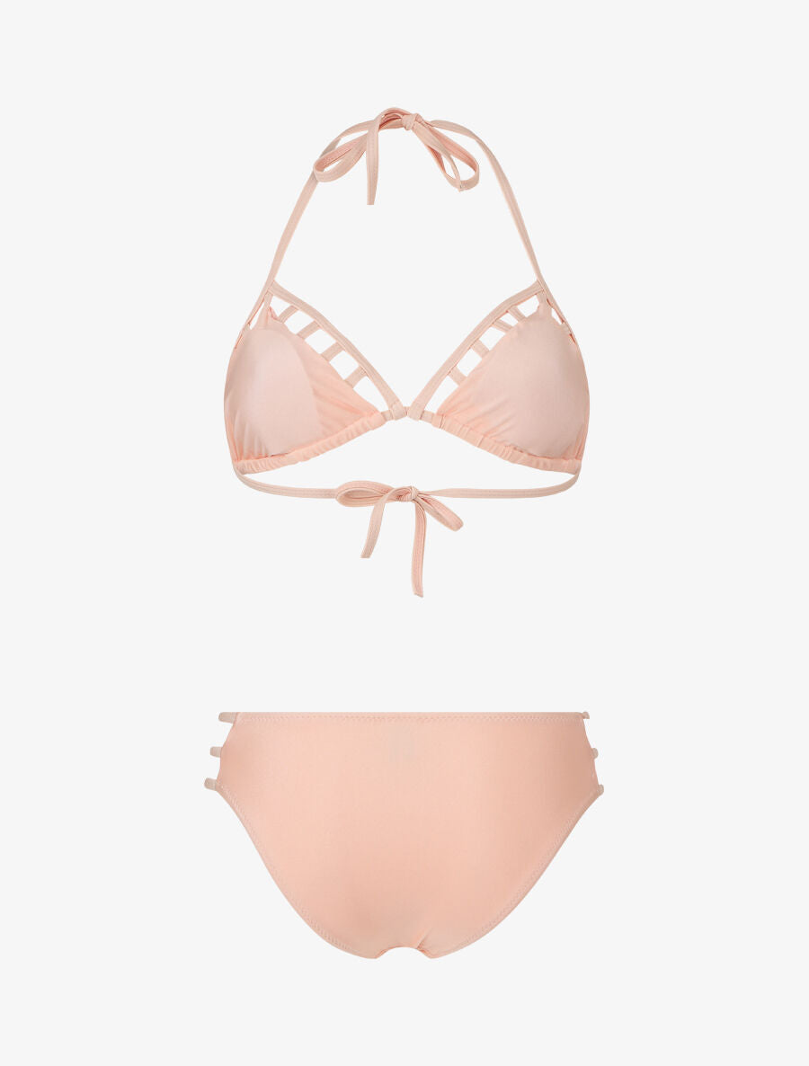 Bikini triangle uni - Rose saumon - 3