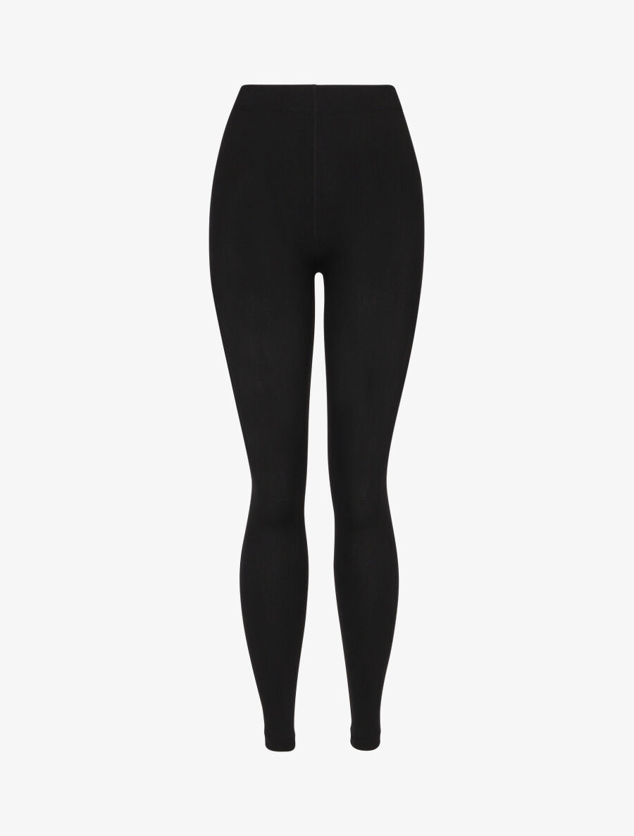 Leggings unis 1200 deniers - Noir - 1