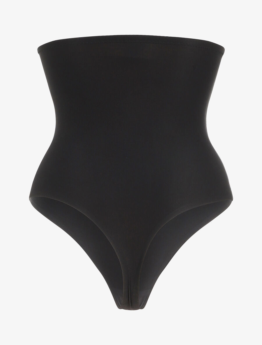 String gainant taille haute - Noir - 2