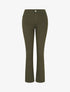 Jean droit grande taille effet push up - Kaki foncé - 4