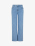 Jean push up à taille standard coupe droite - Bleu denim - 4