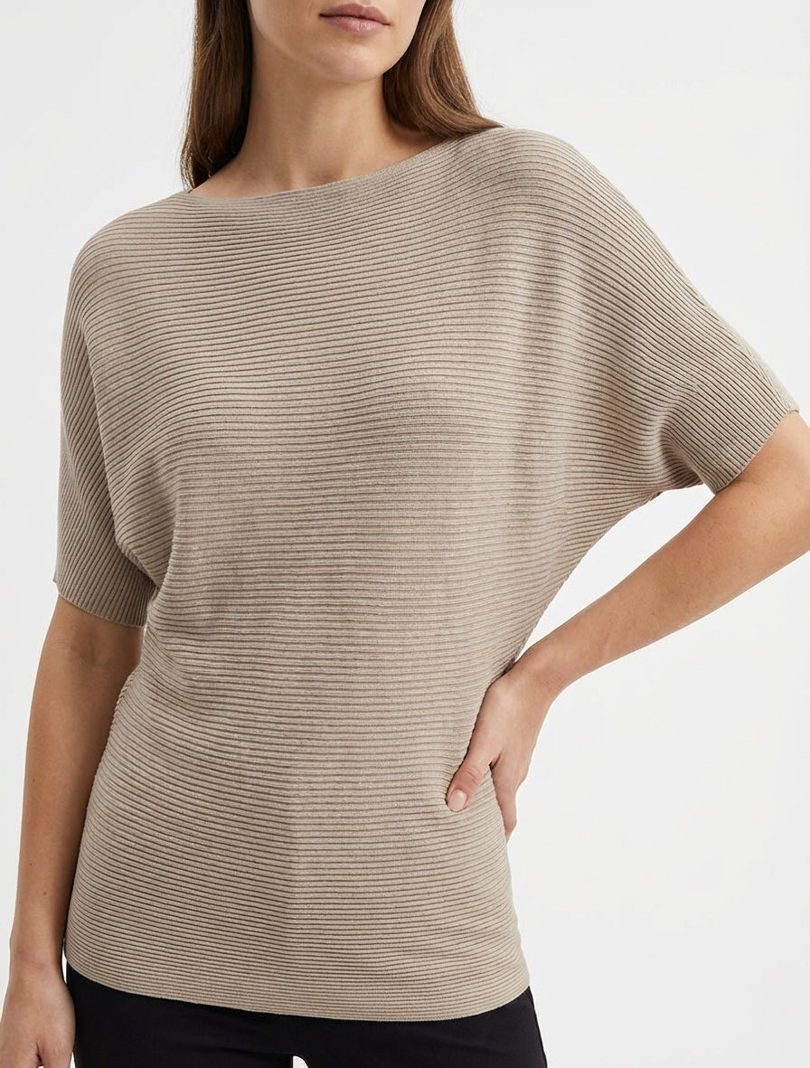 Top strutturato a maniche corte - Talpa