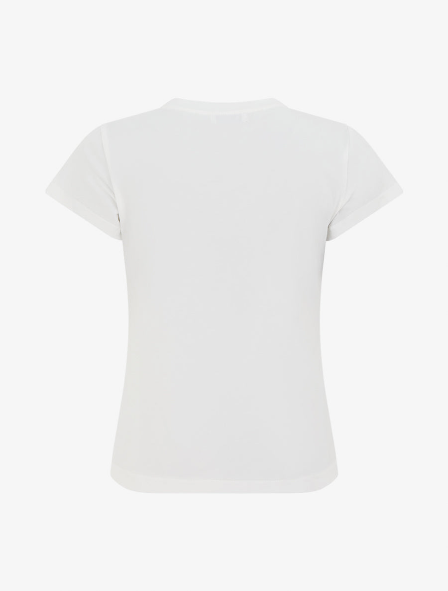 T-shirt à message et motif ballons de baudruche - Beige - 2