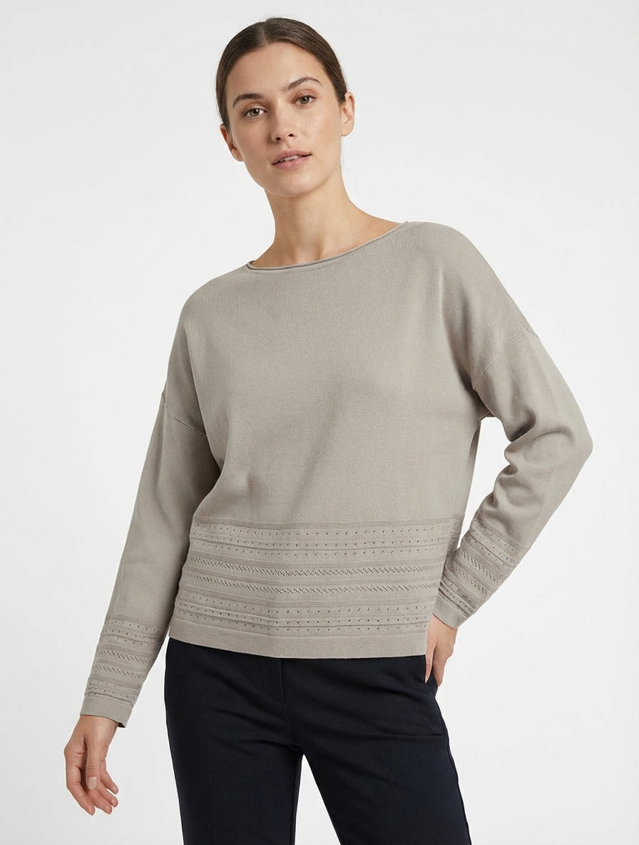 Top a rete con bordi decorativi - Talpa