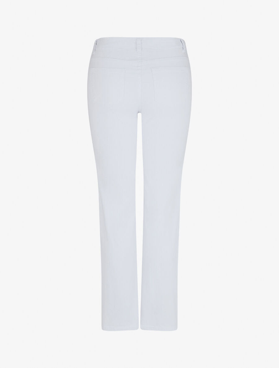 Jean basique coupe droite - Blanc - 2