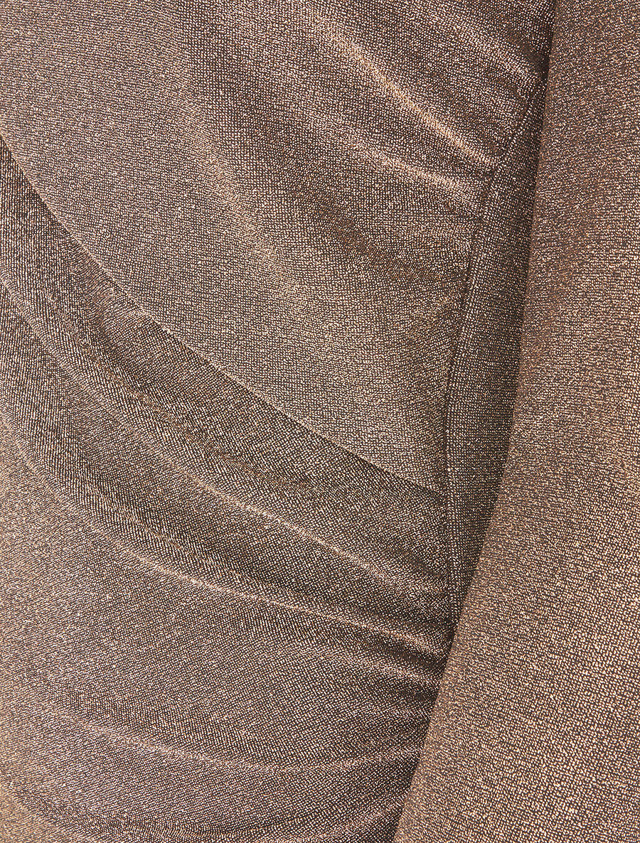 Top irisé à col rond - Or - 3