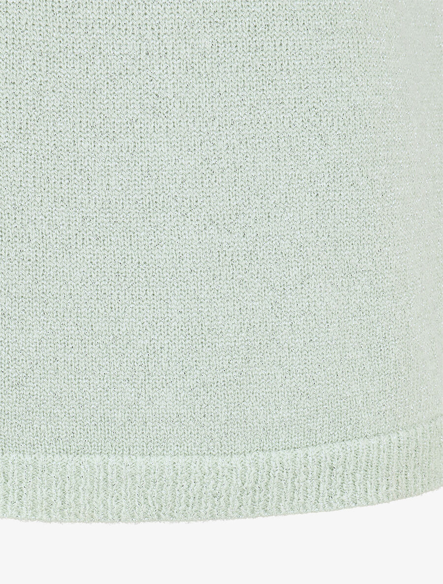 Débardeur en maille irisée - Vert d&