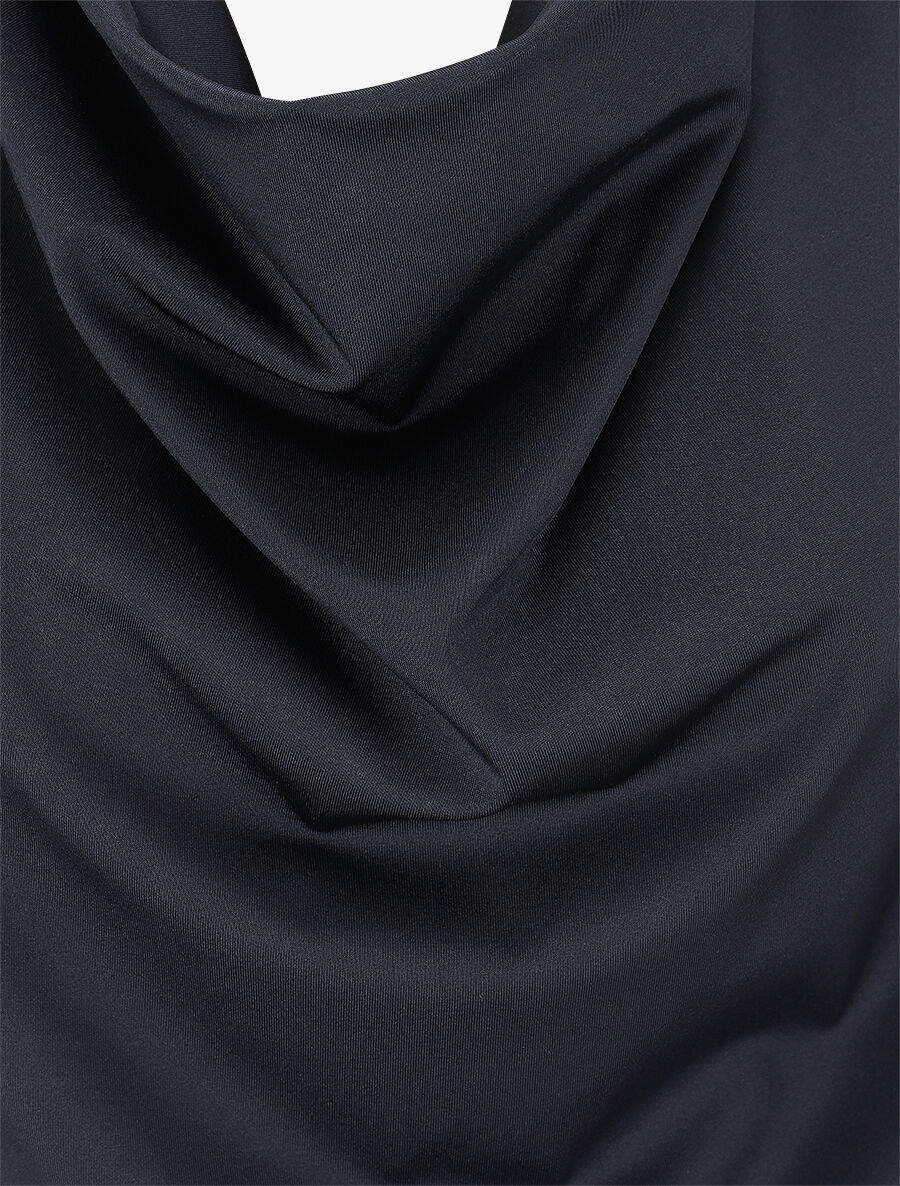 Body uni à col bénitier - Marine - 3