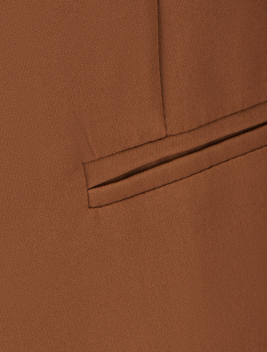 Blazer uni basique - Camel - 3