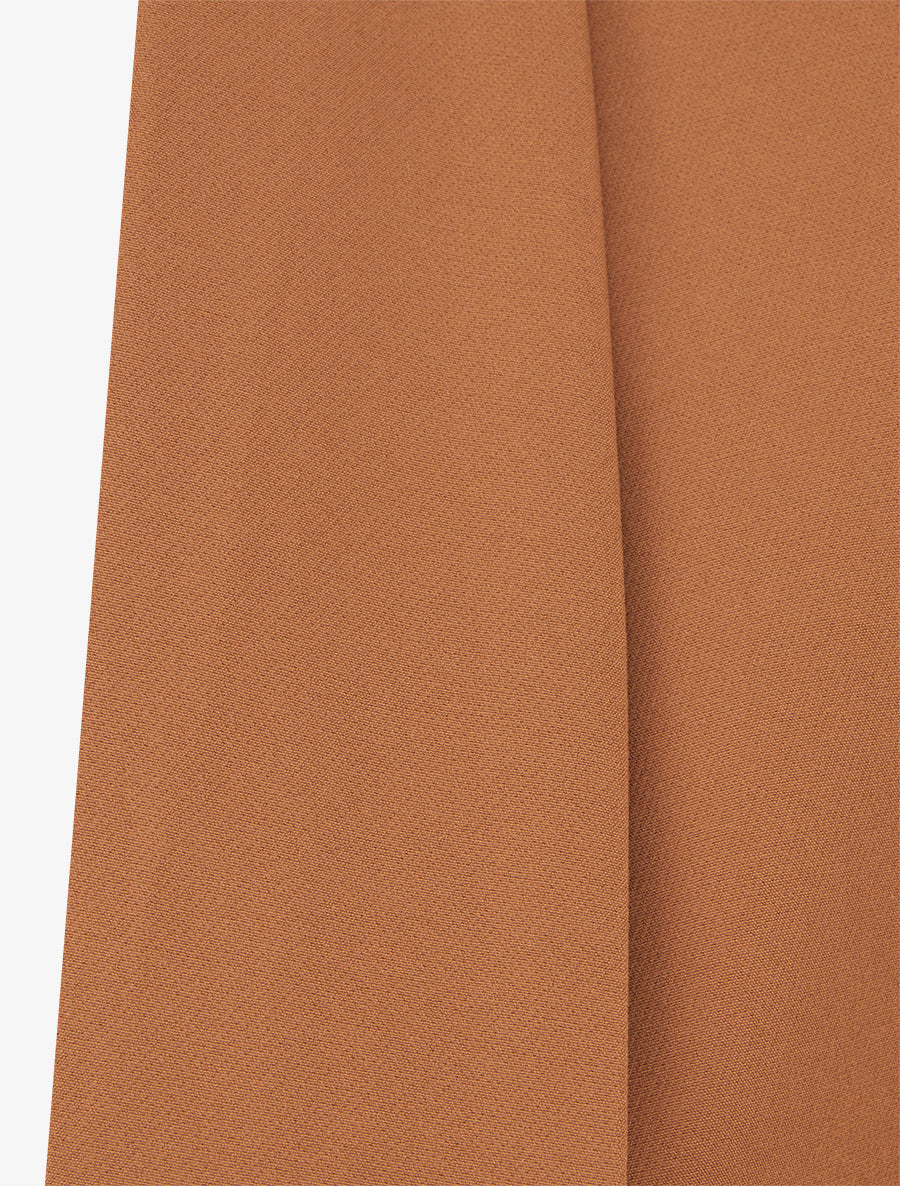 Blazer uni à poches décoratives - Camel - 3