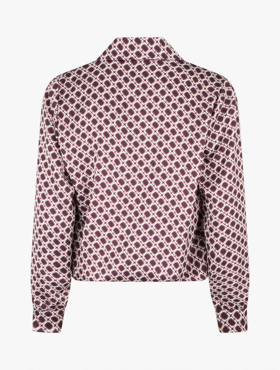 Blouse satinée imprimé 70&