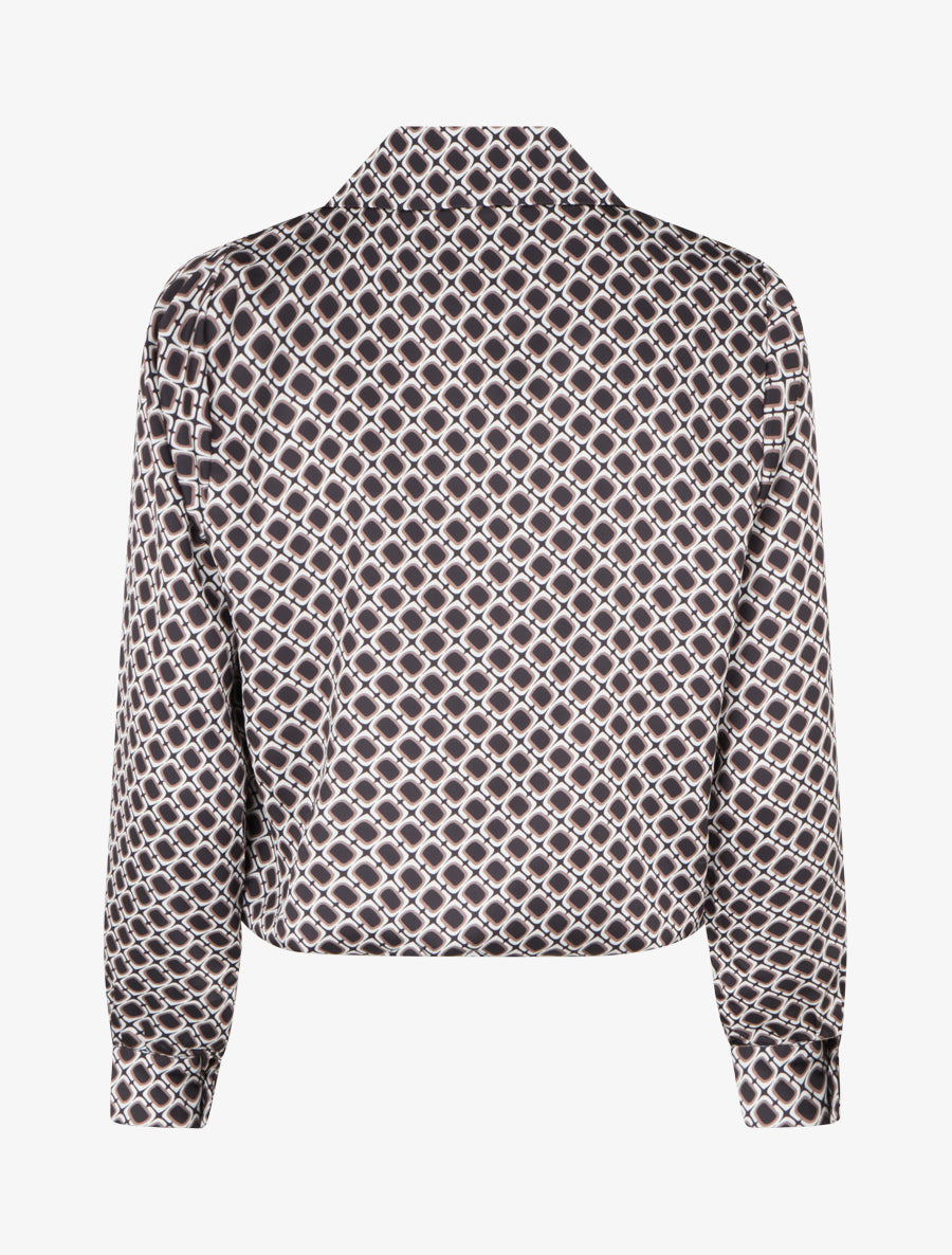 Blouse satinée imprimé 70&