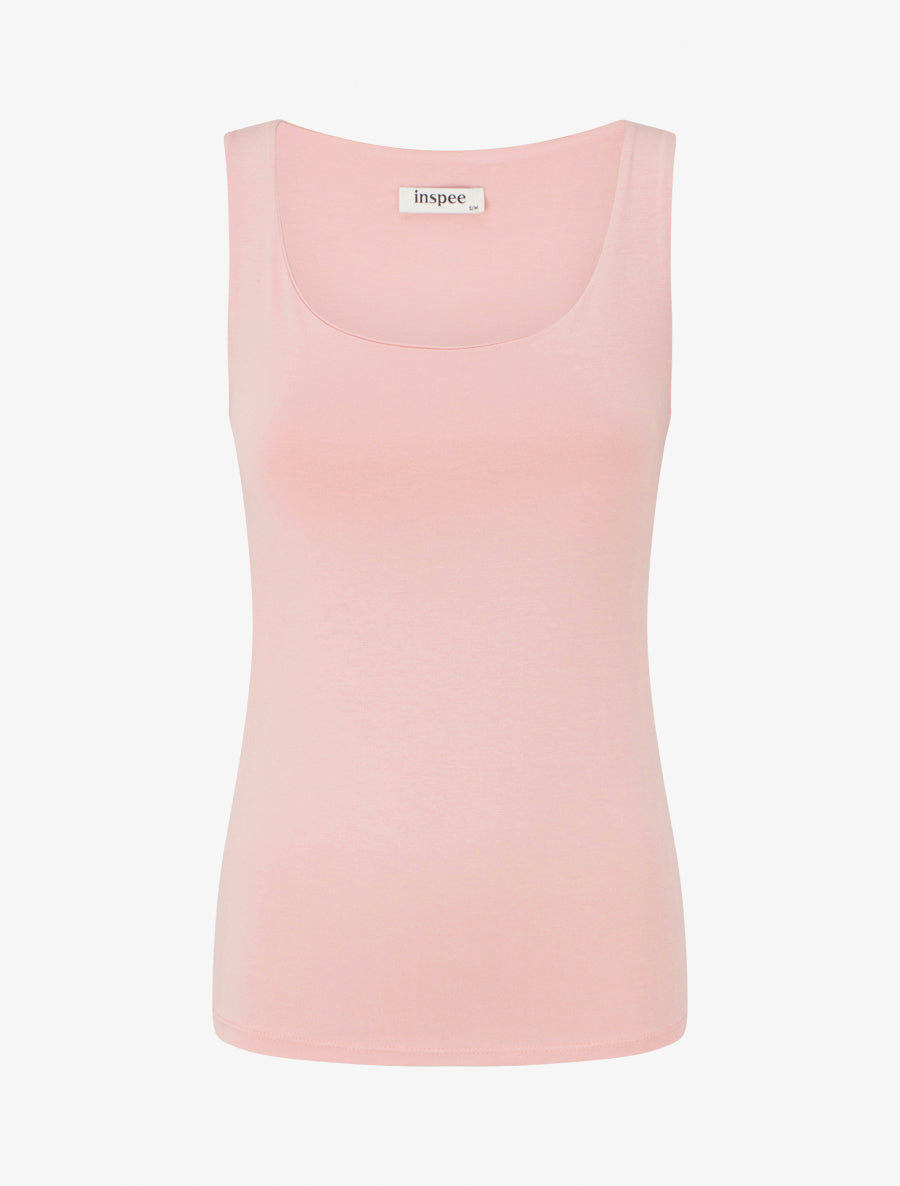 Canotta classica semplice - Rosa