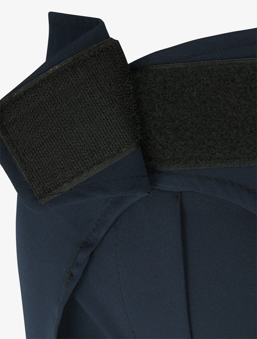 Pantalon à large pans superposés - Marine - 3