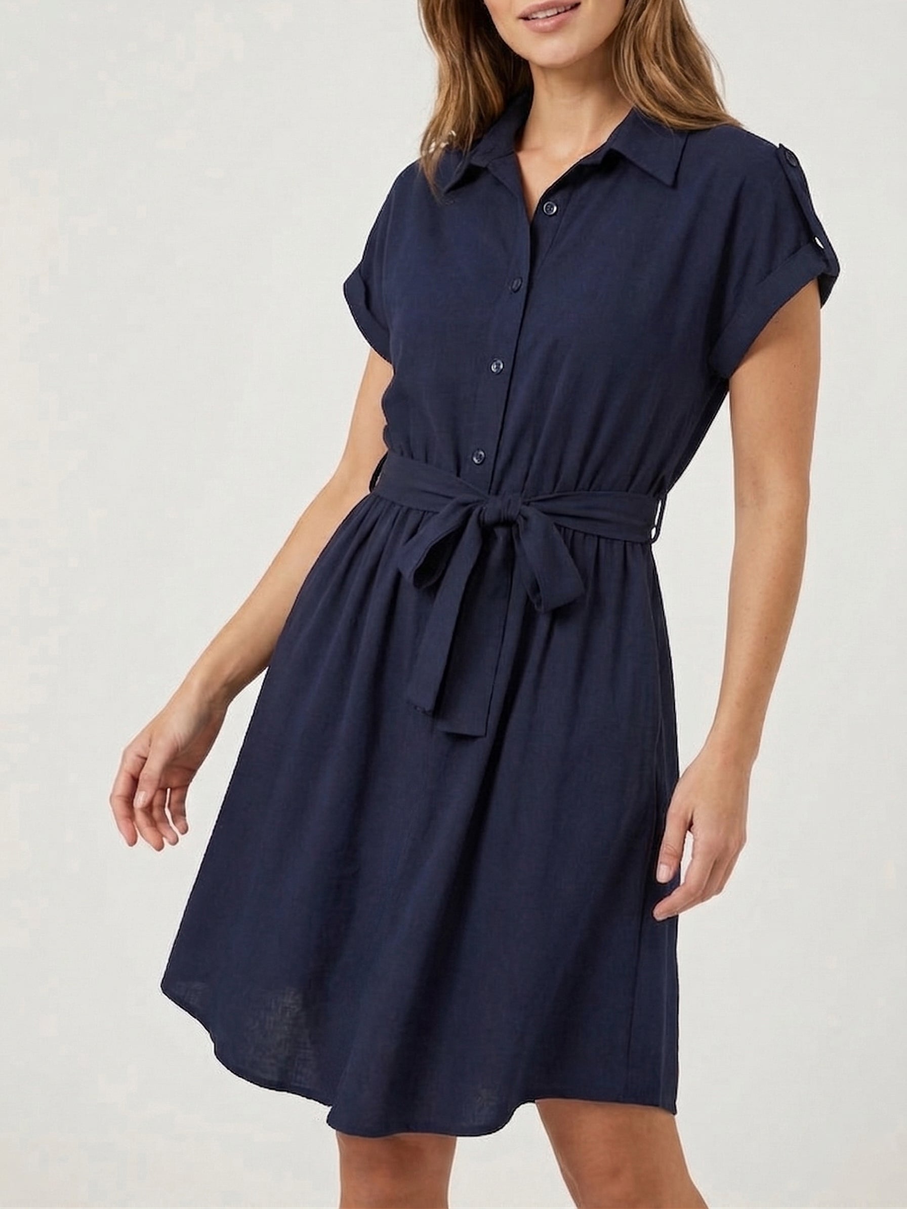 Abito camicia a maniche corte - Marina