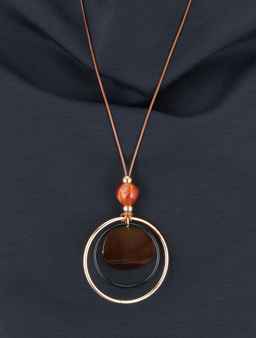 Top manches courtes à col bénitier - Marine - 3