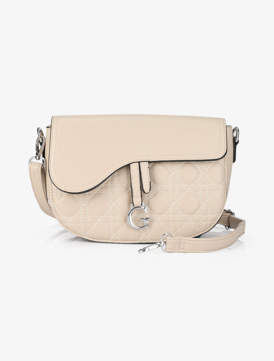 Sac besace Donna - Taupe - 6