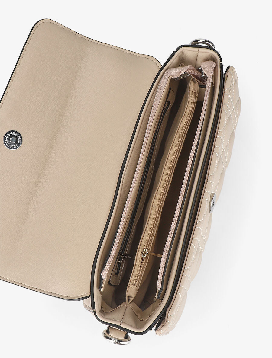 Sac besace Donna - Taupe - 4