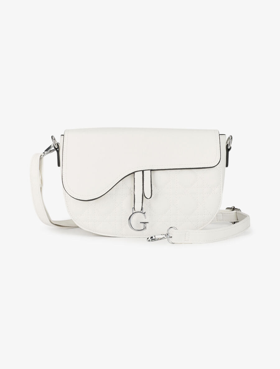 Sac besace Donna - Blanc - 6