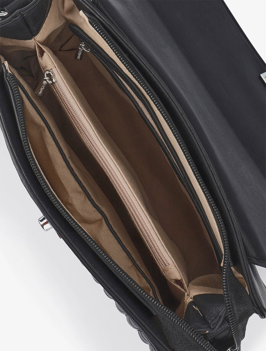 Sac besace Amanda - Noir - 4