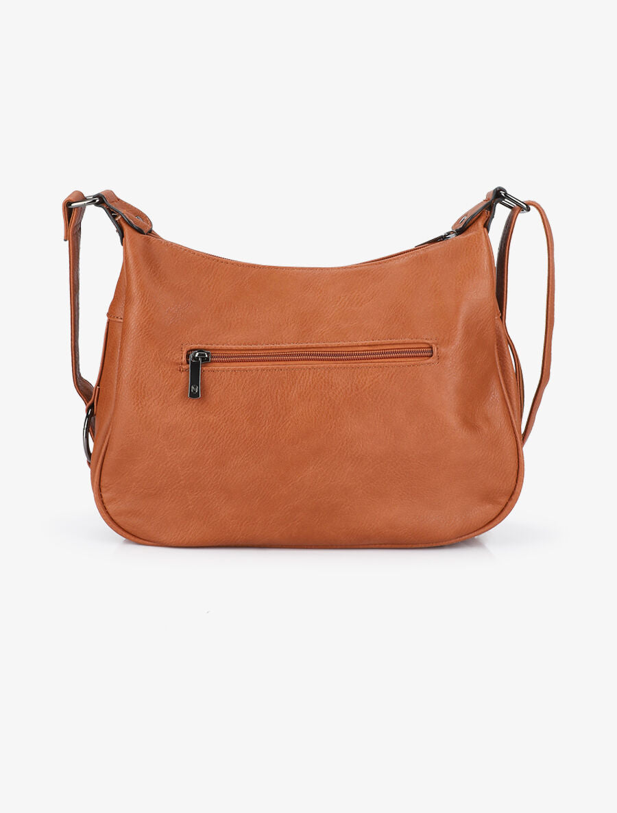 Sac besace Valeria - Camel - 2