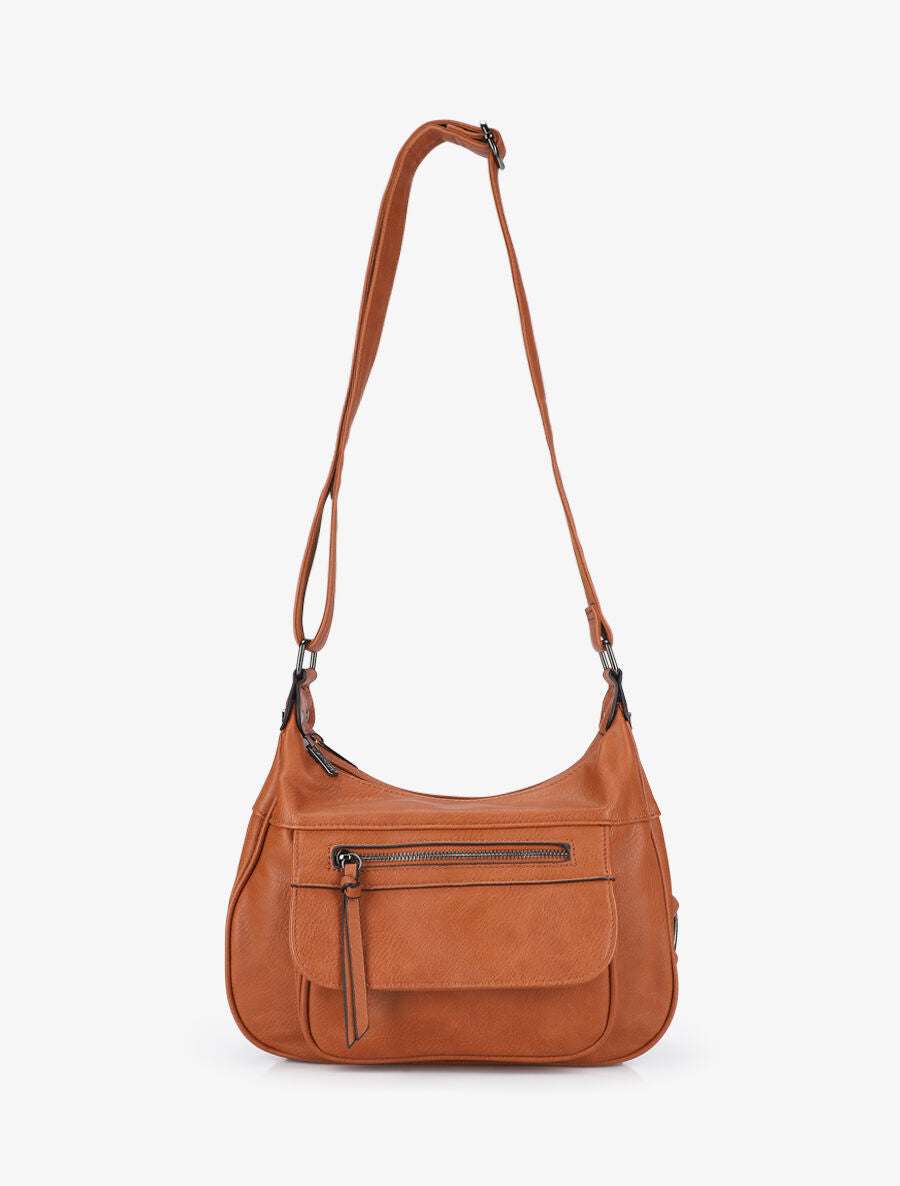 Sac besace Valeria - Camel - 3