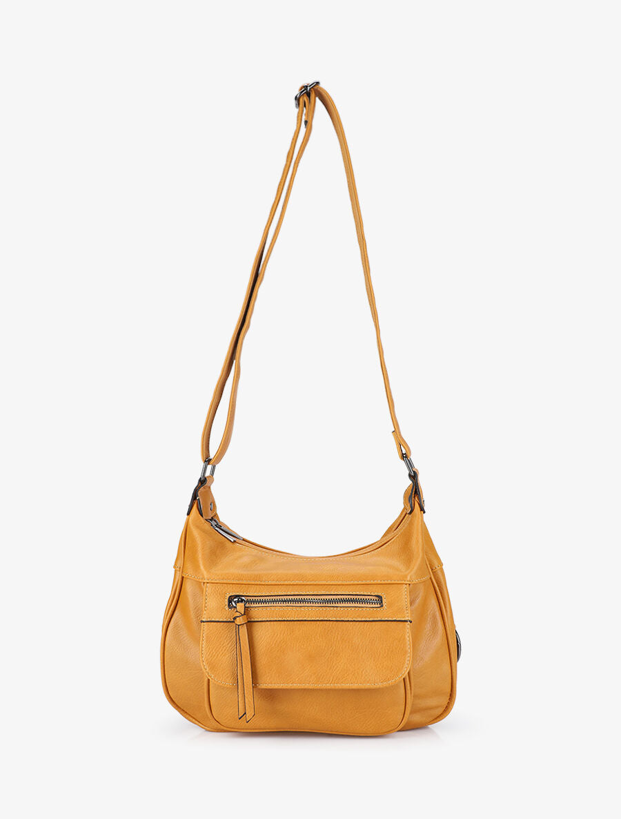 Sac besace Valeria - Moutarde - 3