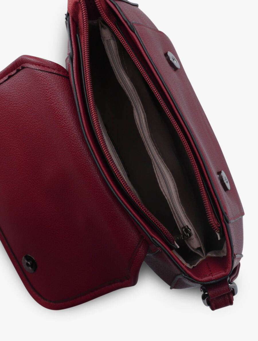 Sac bandoulière Bellerose - Rouge - 4