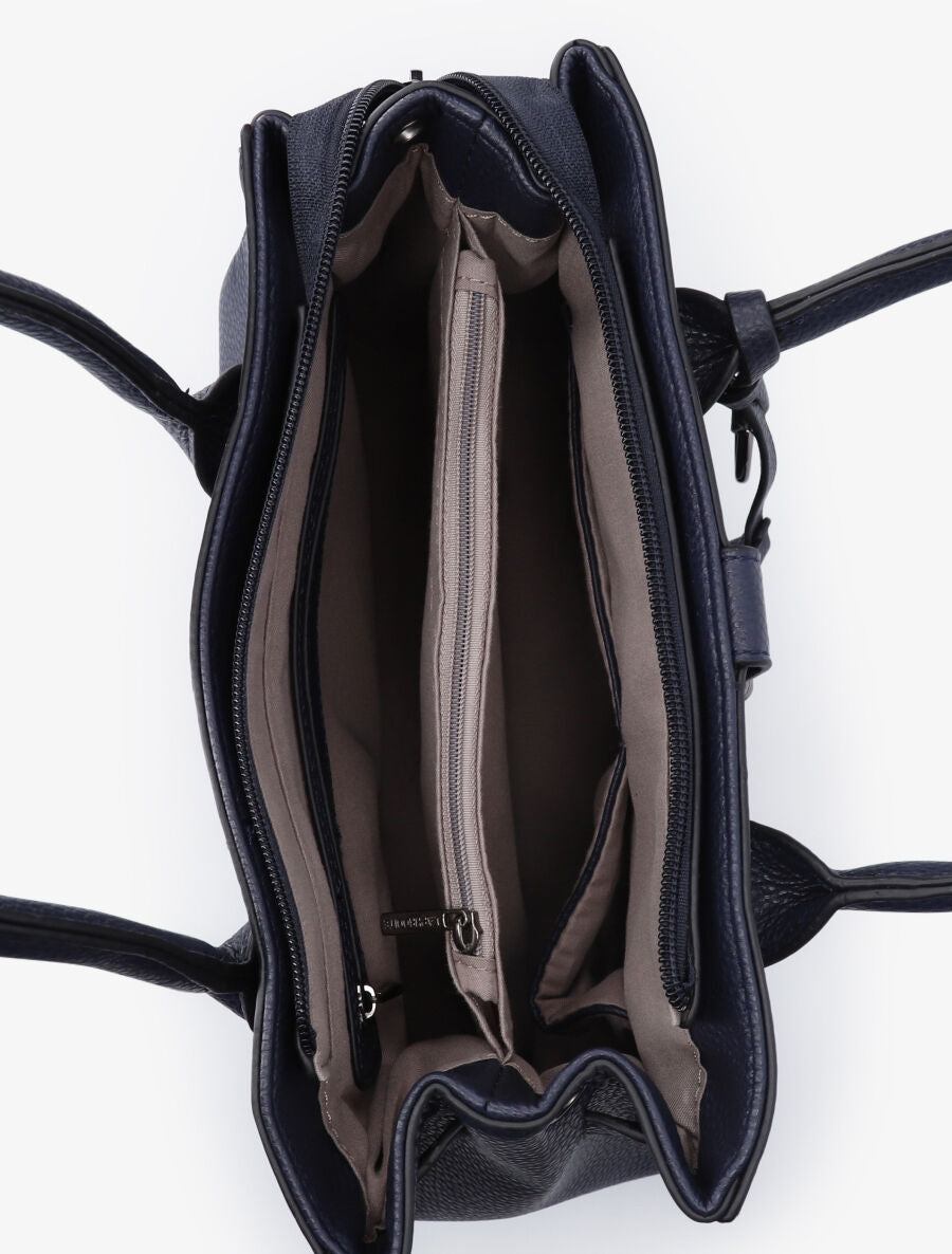Sac à main Lazara - Marine - 4