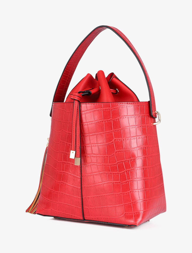 Sac seau Petra - Rouge - 2