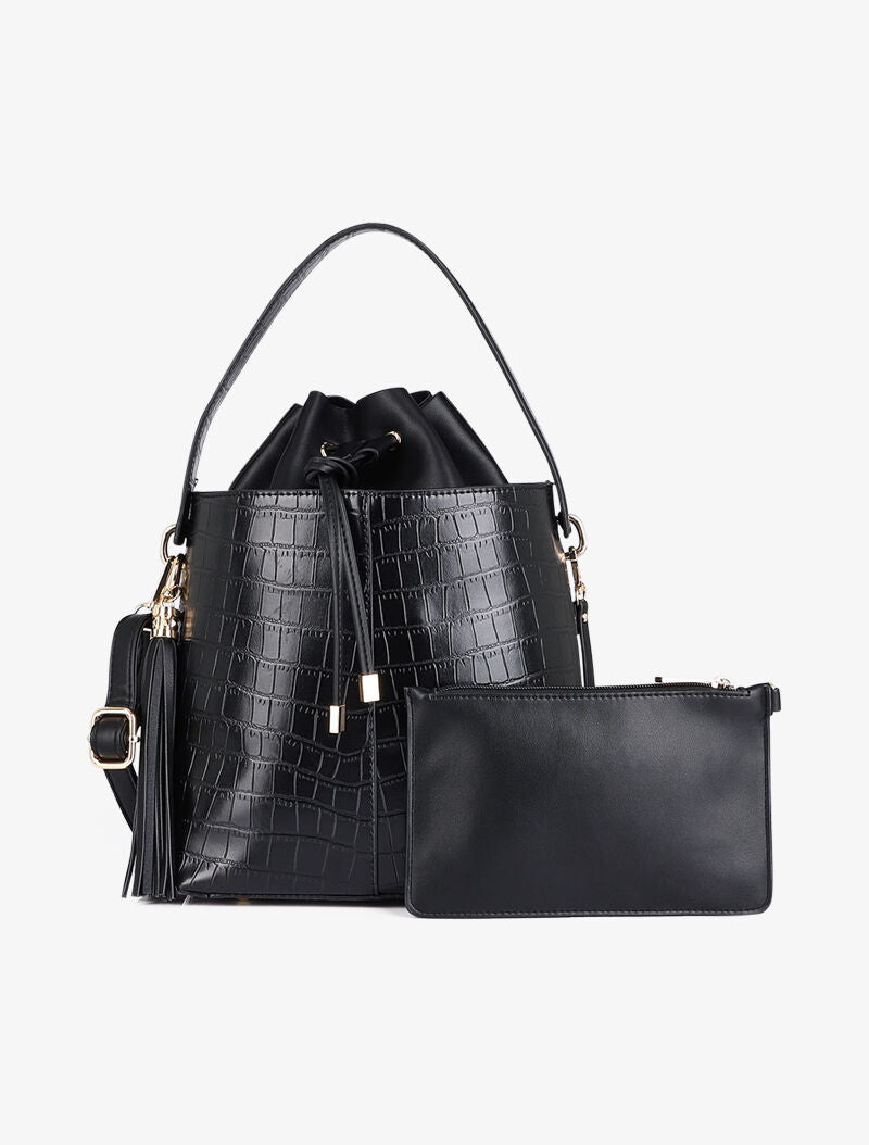 Sac seau Petra - Noir - 1