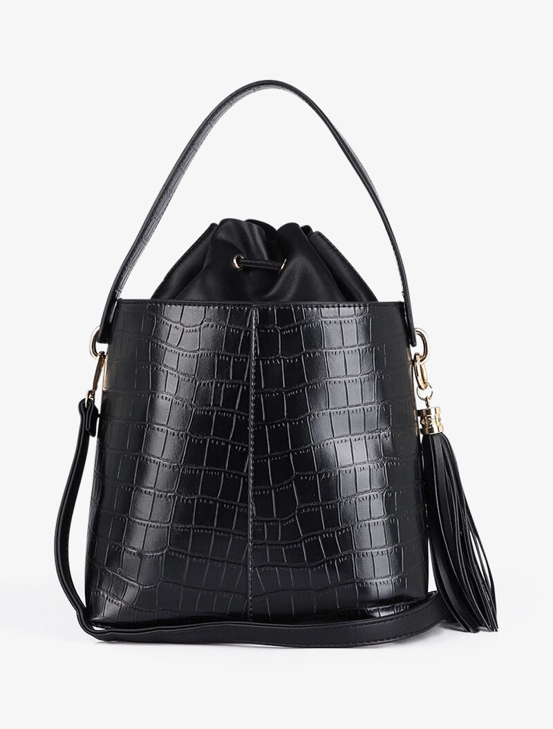Sac seau Petra - Noir - 3