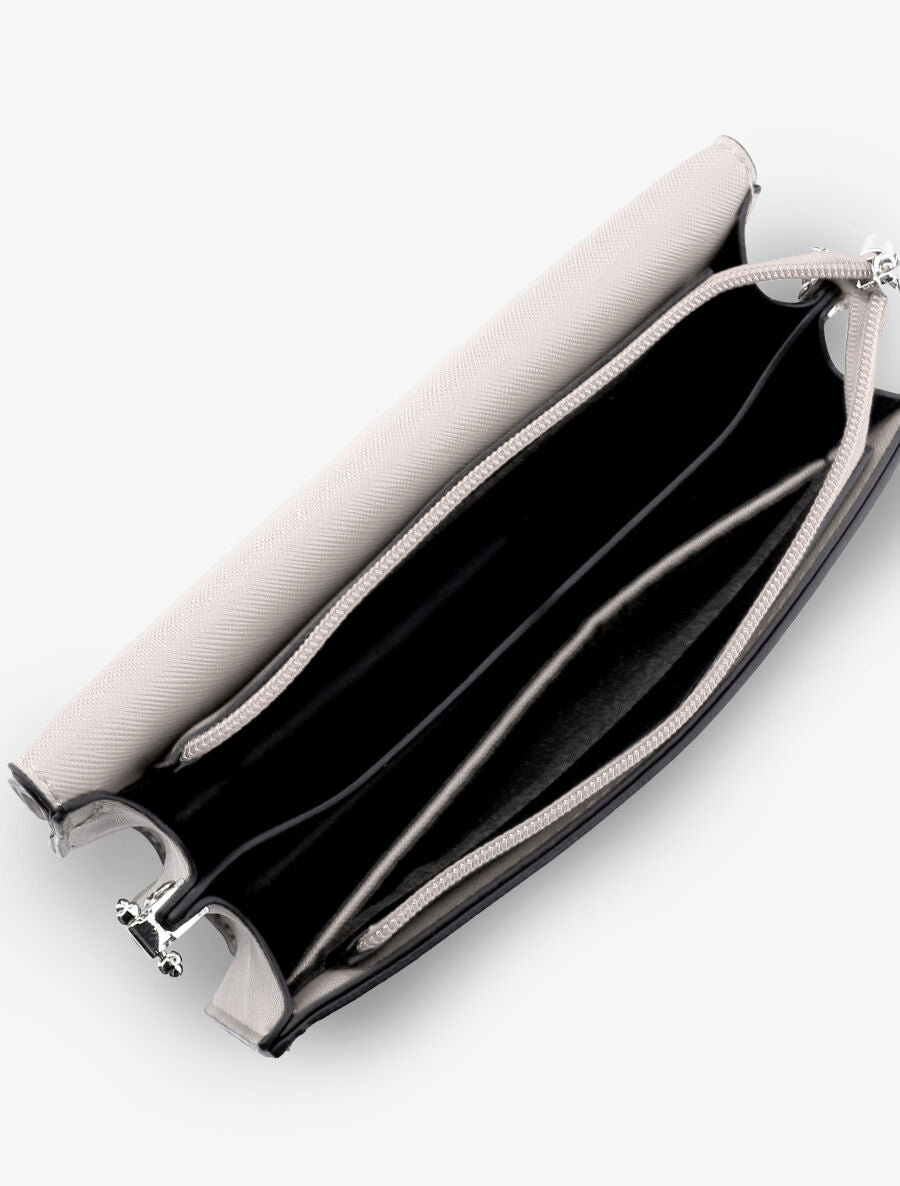 Sac besace Yasmine - Taupe - 4