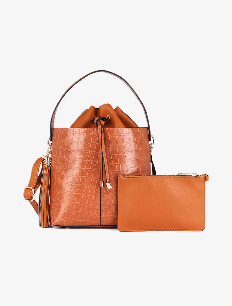Sac seau Petra - Camel - 1