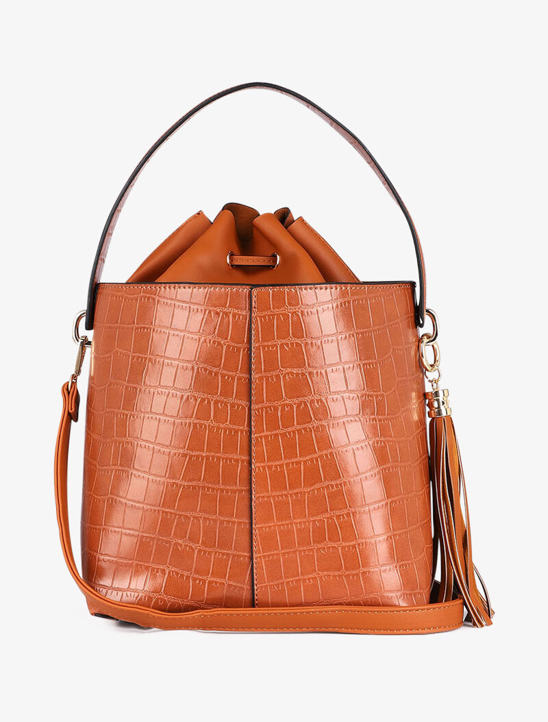 Sac seau Petra - Camel - 3